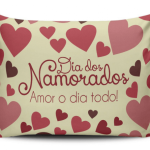 Almofada 20x30cm Personalizada – Dia dos Namorados