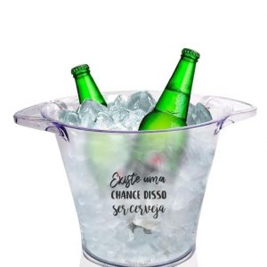 BALDE DE GELO PERSONALIZADO