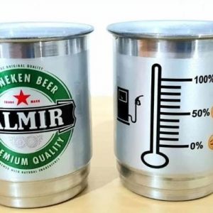 Canecas de alumínio personalizadas 450 ml